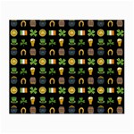 St Patricks day pattern Small Glasses Cloth Front