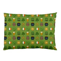 St Patricks Day Pattern Pillow Case (two Sides) by Valentinaart