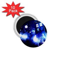 Tardis Background Space 1 75  Magnets (10 Pack)  by Sudhe