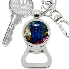 The Police Box Tardis Time Travel Device Used Doctor Who Bottle Opener Key Chains by Sudhe