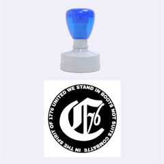 Combat76 Medium Rubber Stamp (round) by Combat76clothing