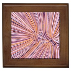 Electric Field Art Xxiv Framed Tiles by okhismakingart