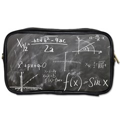 Mathematics Toiletries Bag (two Sides) by snowwhitegirl