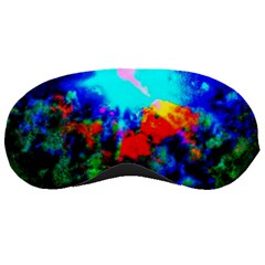 Psychedelic Spaceship Sleeping Masks by okhismakingart