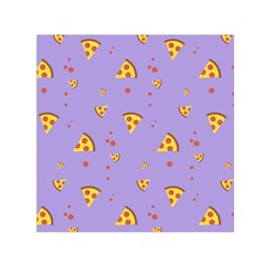 Piazza Pattern Violet 13k Piazza Pattern Violet Background Only Small Satin Scarf (square) by genx