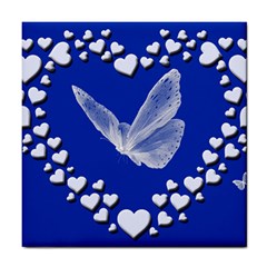 Heart Love Butterfly Mother S Day Tile Coasters by HermanTelo