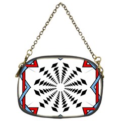 Star Illusion Mandala Chain Purse (two Sides) by HermanTelo