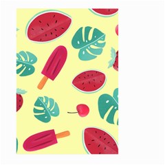 Watermelon Leaves Strawberry Large Garden Flag (two Sides) by Pakrebo