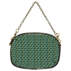 Most Overwhelming Key - Green - Chain Purse (two Sides) by WensdaiAmbrose