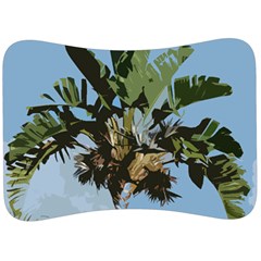 Palm Tree Velour Seat Head Rest Cushion by snowwhitegirl