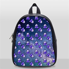 Kawaii Space Rocket Pattern School Bag (small) by snowwhitegirl