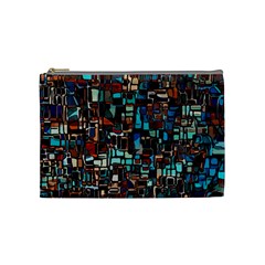 Mosaic Abstract Cosmetic Bag (medium) by HermanTelo