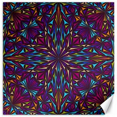 Kaleidoscope Triangle Curved Canvas 16  X 16  by HermanTelo