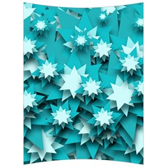 Stars Christmas Ice 3d Back Support Cushion by HermanTelo