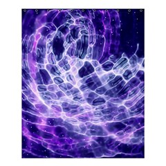 Abstract Space Shower Curtain 60  X 72  (medium)  by Bajindul