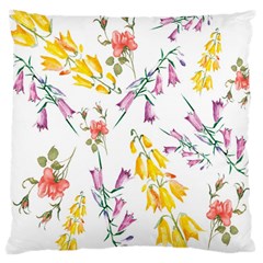 Wild Flower Large Cushion Case (one Side) by charliecreates