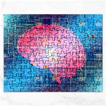 Evolution Artificial Intelligence Rectangular Jigsaw Puzzl Front