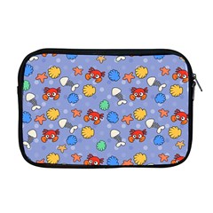 Crabs Pattern Apple Macbook Pro 17  Zipper Case by Valentinaart