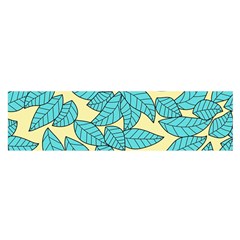 Leaves Dried Leaves Stamping Satin Scarf (oblong) by Pakrebo