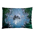 Surfboard With Dolphin Pillow Case 26.62 x18.9  Pillow Case