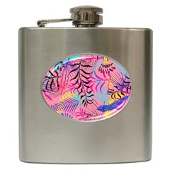 Leaves Hip Flask (6 Oz) by Sobalvarro