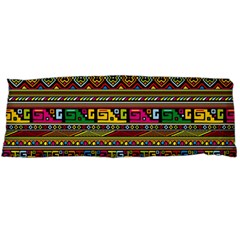 Traditional Africa Border Wallpaper Pattern Colored Body Pillow Case (dakimakura) by EDDArt