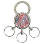 Print 3-Ring Key Chain Front