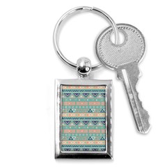 Tribal Key Chain (rectangle) by Sobalvarro