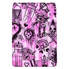 Pink Scene Kid Sketches Removable Flap Cover (l) by ArtistRoseanneJones