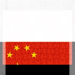 Chinese Flag Flag Of China Rectangular Jigsaw Puzzl by FlagGallery