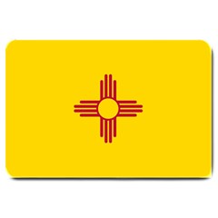 New Mexico Flag Large Doormat  by FlagGallery