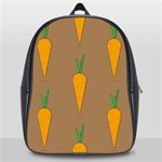 Healthy Fresh Carrot School Bag (Large) Front