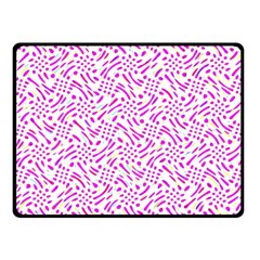 Crazypink Fleece Blanket (small) by designsbyamerianna