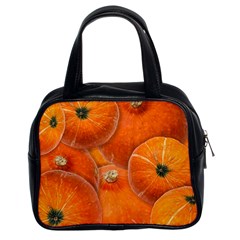 Pumpkin Halloween Fall Thanksgiving Classic Handbag (two Sides) by Pakrebo