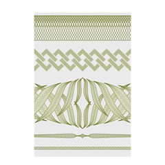 Guilloche Border Shower Curtain 48  X 72  (small)  by Bajindul