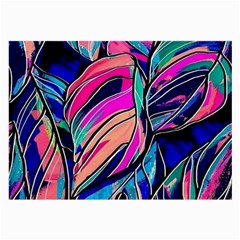 Tropical Leaves Resize 2000x2000 Same A3580b Large Glasses Cloth (2 Sides) by Sobalvarro