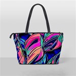 Tropical leaves Resize 2000x2000 Same A3580b Classic Shoulder Handbag Back