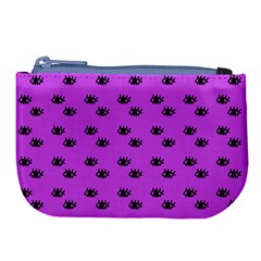 Purple Eyes Large Coin Purse by snowwhitegirl