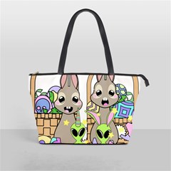 Graphic Kawaii Bunnies Classic Shoulder Handbag by Sudhe