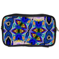 Art Kaleidoscope Meditation Mosaic Toiletries Bag (one Side) by Wegoenart