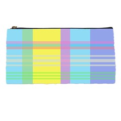 Easter Background Easter Plaid Pencil Cases by Simbadda