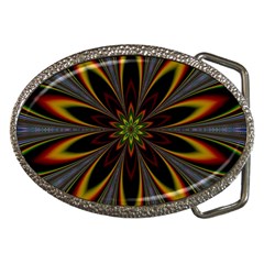 Fractal Artwork Idea Allegory Belt Buckles by Sudhe