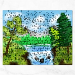 Digital Art Artwork Drawing Rectangular Jigsaw Puzzl by Wegoenart