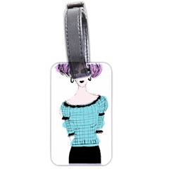 Elissa Luggage Tag (two Sides) by snowwhitegirl