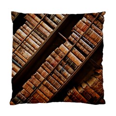 Books Bookshelf Classic Collection Standard Cushion Case (one Side) by Wegoenart