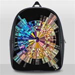 #art #illustration #drawing #infinitepainter #artist #sketch #mirrorart #jwildfire #mirrorlab #galle School Bag (Large) Front