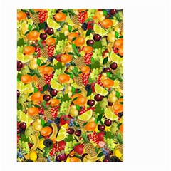 Background Pattern Structure Fruit Small Garden Flag (two Sides) by Pakrebo