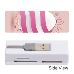 Easter Egg Colorful Spring Color Memory Card Reader (stick) by Simbadda