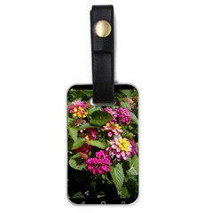 Summer Lantana W Bee Luggage Tag (one Side) by Riverwoman