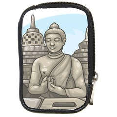 Borobudur Temple Compact Camera Leather Case by Sudhe
